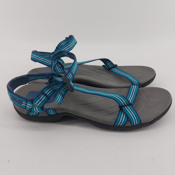 Teva Zirra Sandal - Women's size 6 blue and gray - Picture 1 of 7